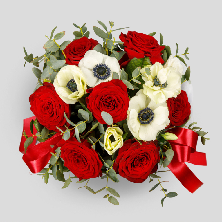 Букет в коробке Сладкая полночь