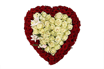 Букет Влюбленное сердце Букет Влюбленное сердце