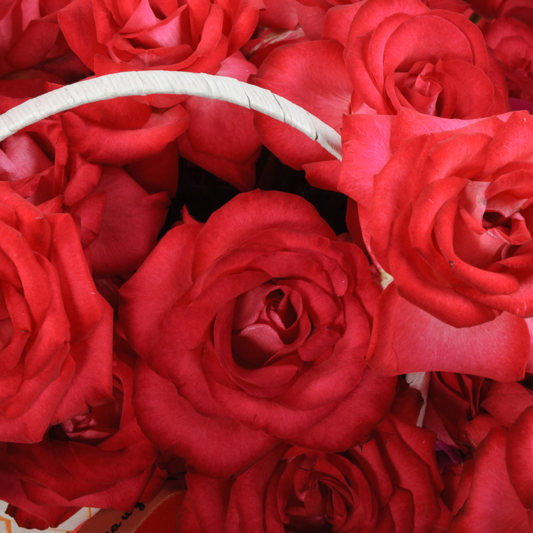 Композиция в корзине Сказки лета