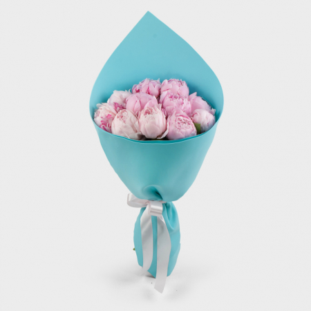 Букет из 11 пионов Светлые чувства