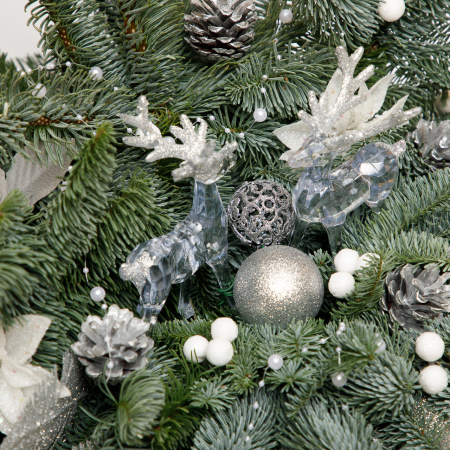 Композиция в вазе Вечерний иней