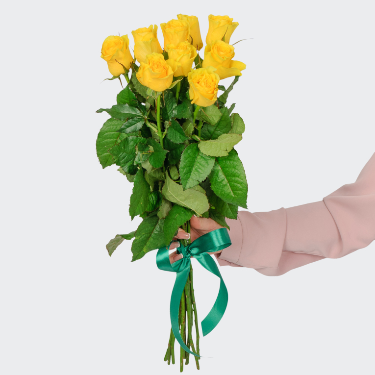 Букет 9 роз Илиос