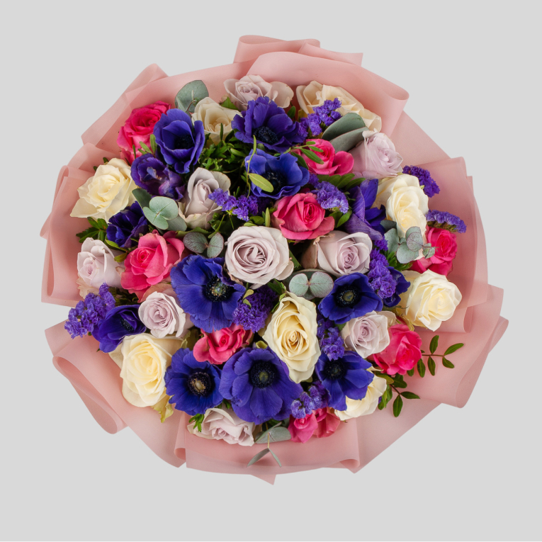 Букет Пестрый бархат