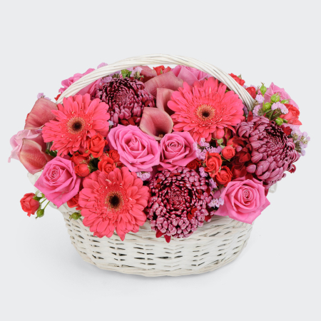 Букет в корзине Изысканное удовольствие