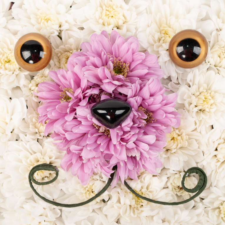 Композиция Цветочный мишка