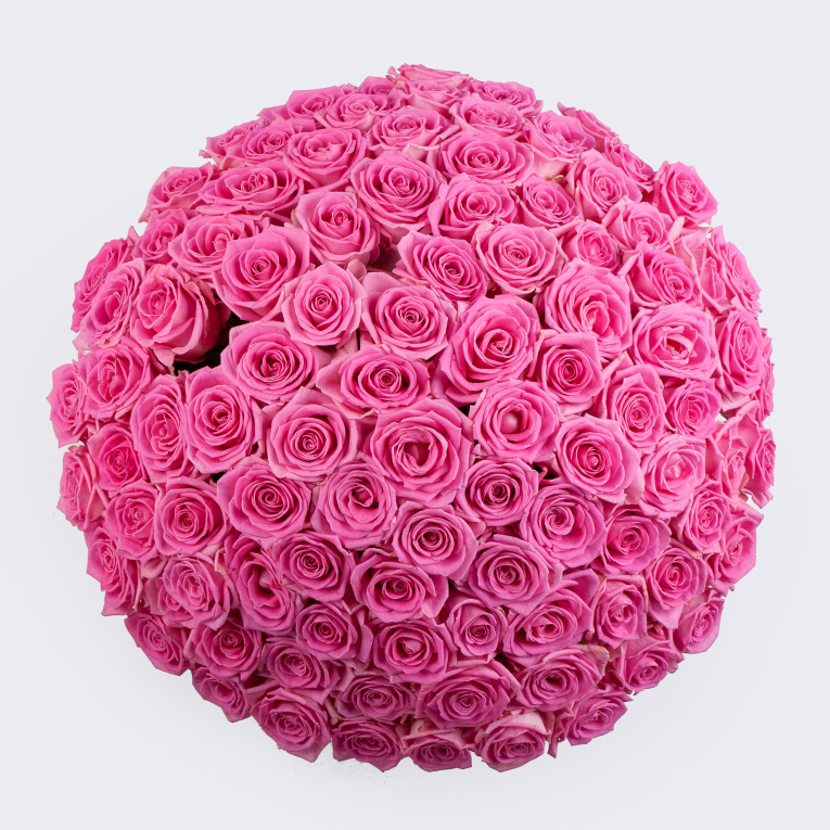 Букет из 101 розы Куколка