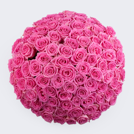 Букет из 101 розы Куколка