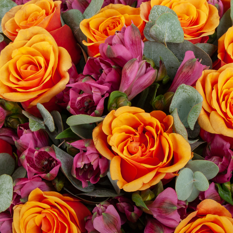 Букет Цветочный фейерверк