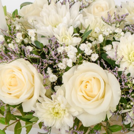 Букет в ящике Высокие чувства