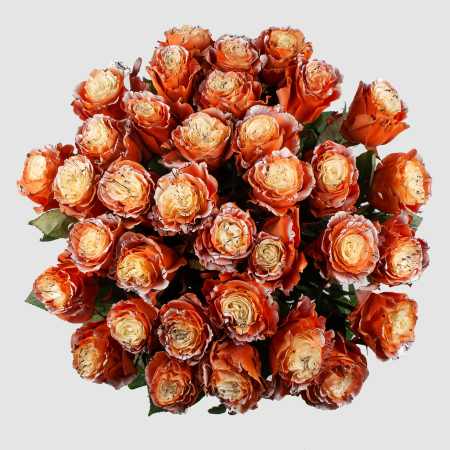 Букет 35 роз Золотые мгновения