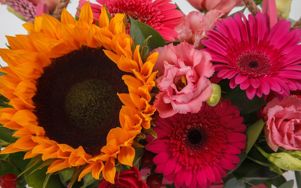 Букет в кашпо Осенний Прованс