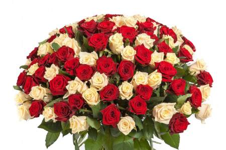 Букет 101 роза микс