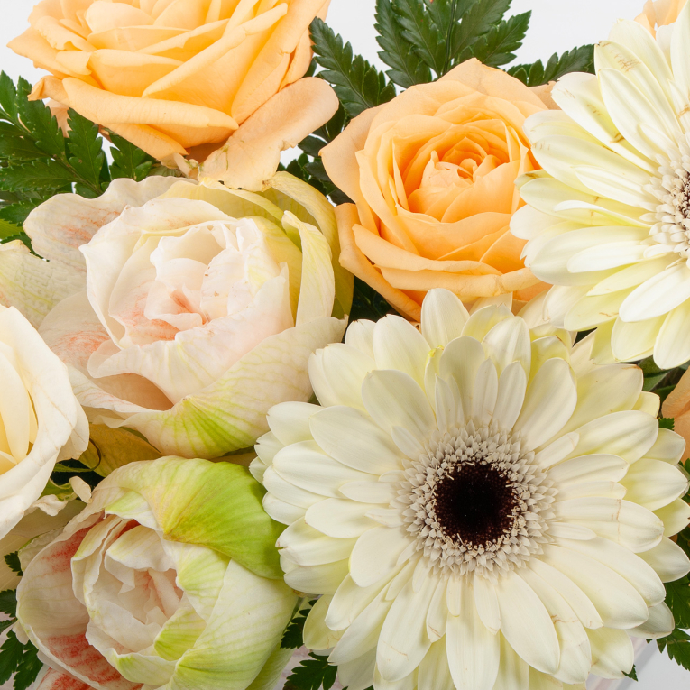 Композиция в кашпо Облачная романтика