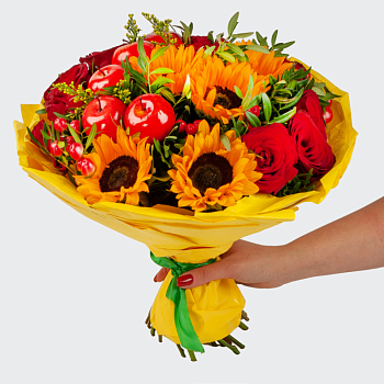 Букет Золотое счастье