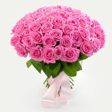 Букет из 51 розы Куколка