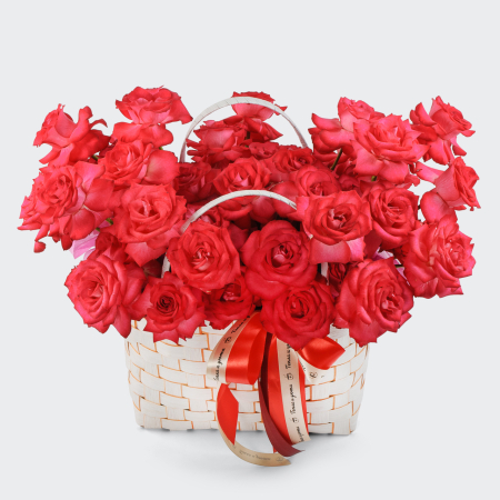 Композиция в корзине Сказки лета