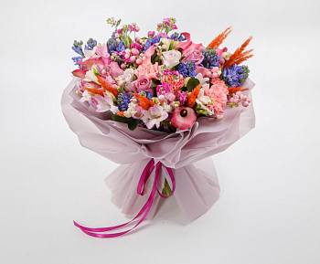 Букет Сердце заката