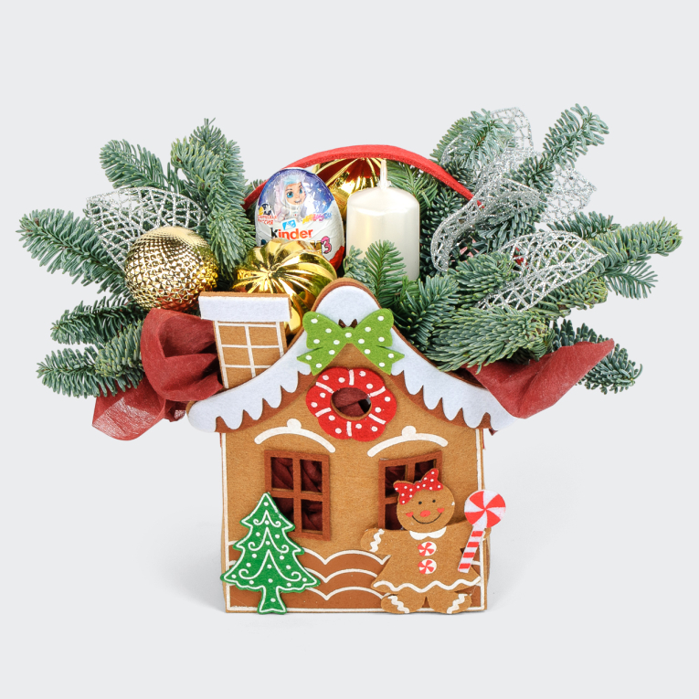 Композиция Новогодний дом