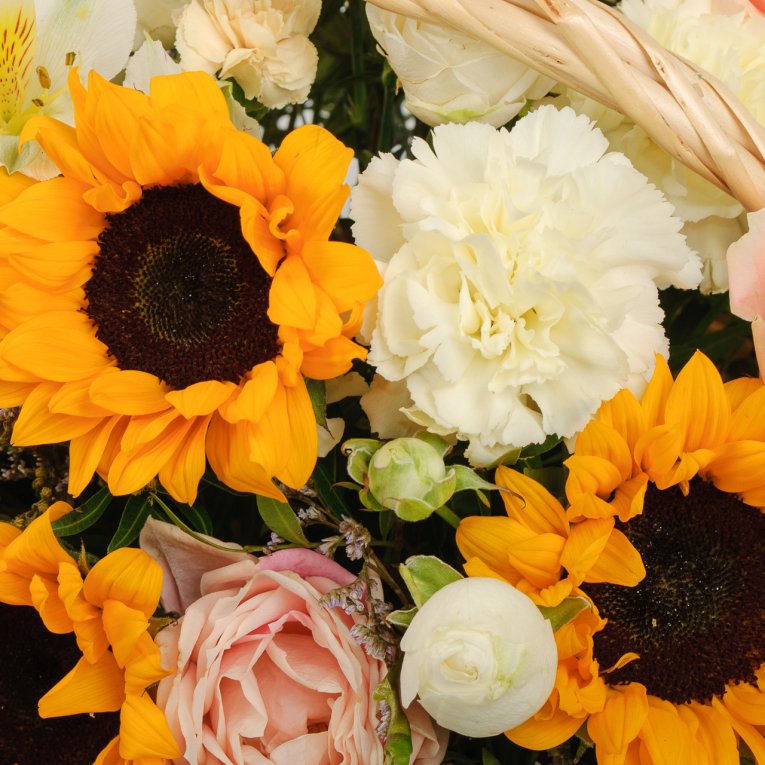 Букет в козине Утренний променад