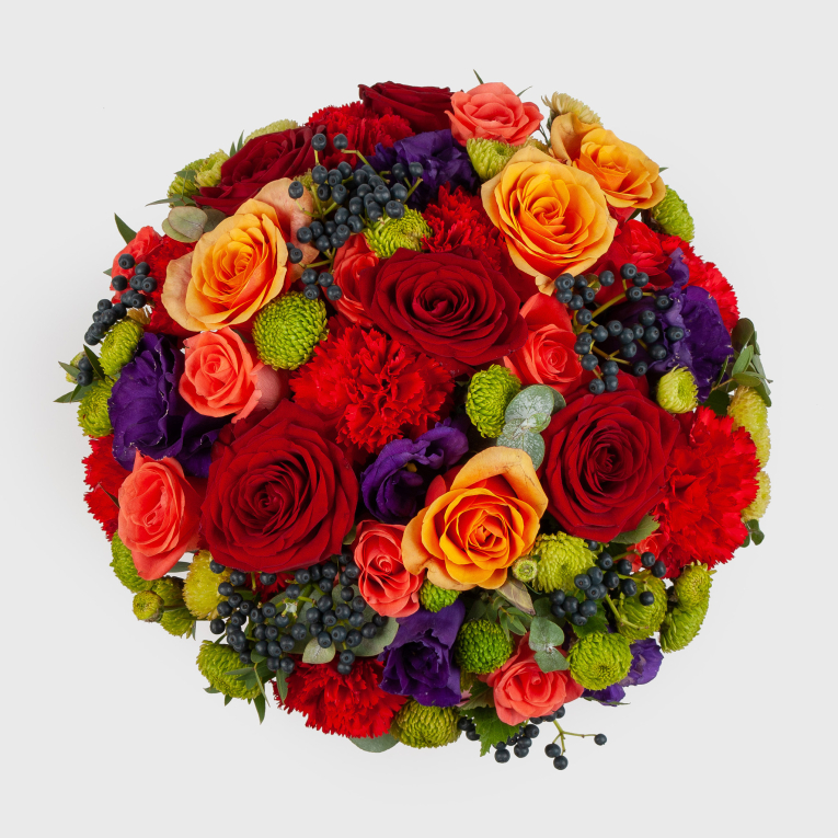 Букет в коробке Сияние юности