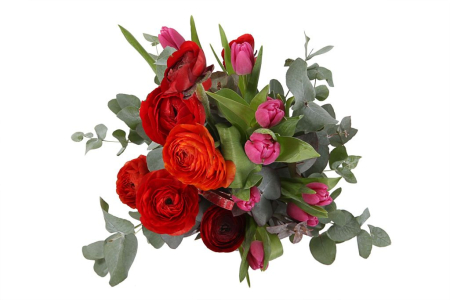 Букет Верх совершенства в кашпо