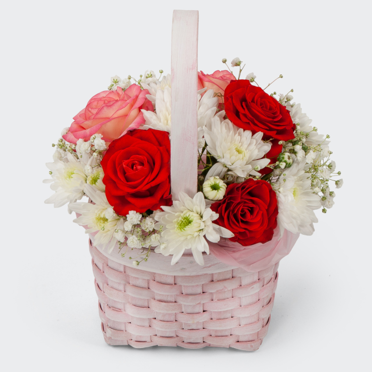 Букет в корзинке В стране фей