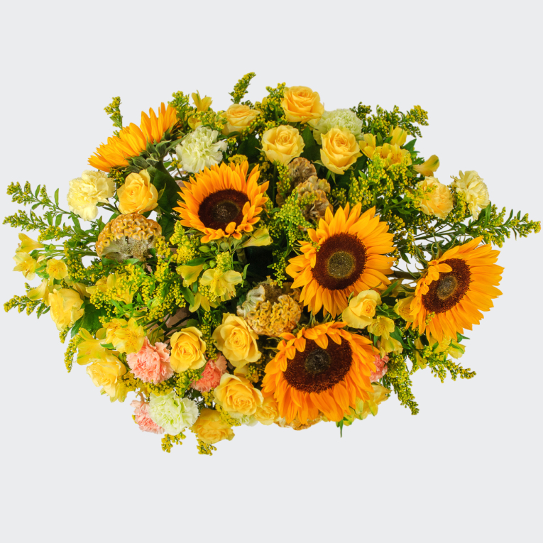 Букет в корзине Летние посиделки