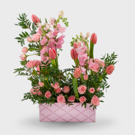 Композиция в кашпо Садовая фея