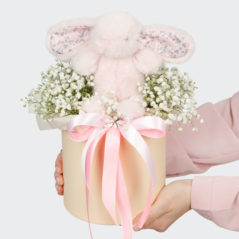 Букет в коробке Нежность для тебя