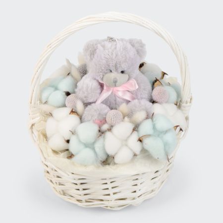 Букет в корзине Добрые сновидения