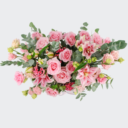 Букет в коробке Классический роман