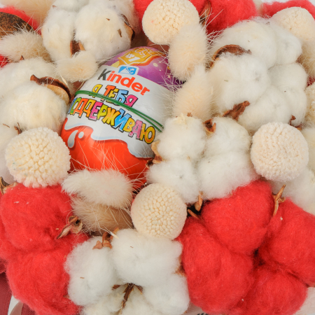 Цветы в коробке Теплота чувств