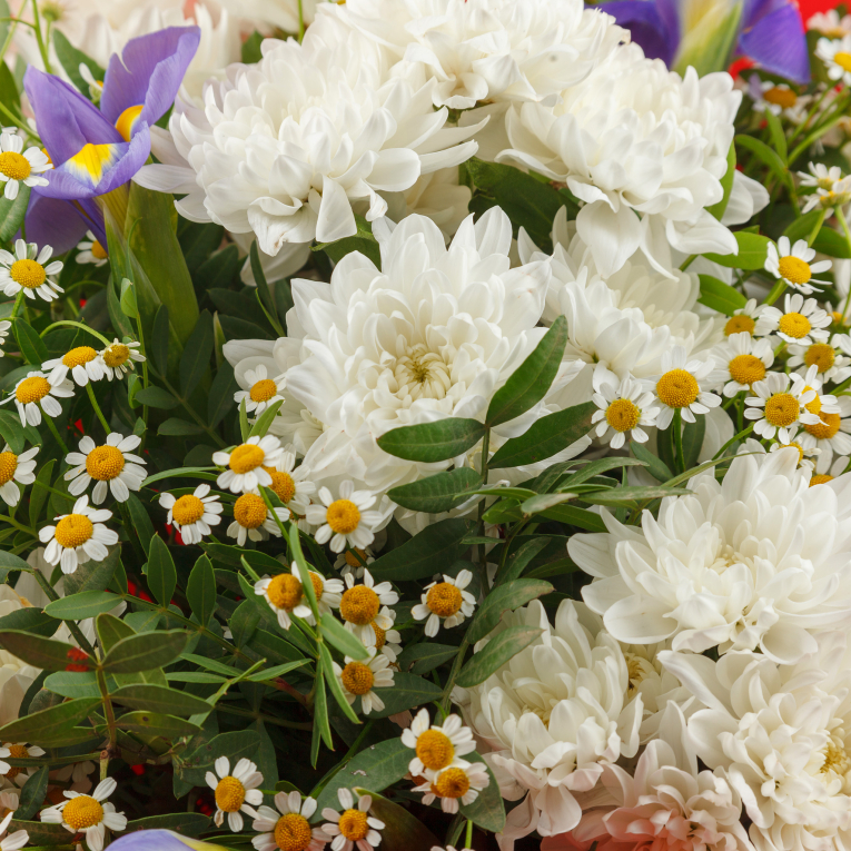 Букет Осенние этюды (миди)