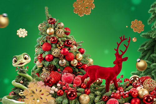 Ещё больше новогоднего настроения — больше двух композиций в одни руки!