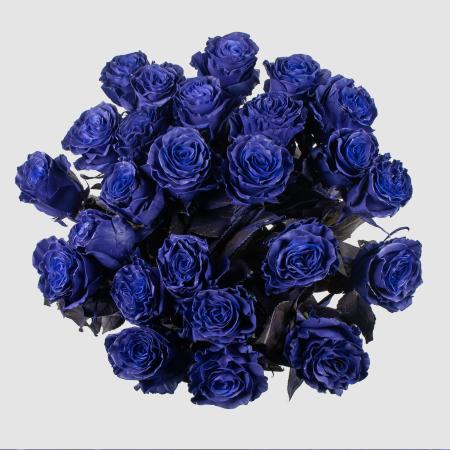 Букет 25 роз Синее озеро