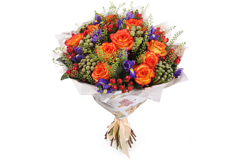 Букет Пылающая звезда