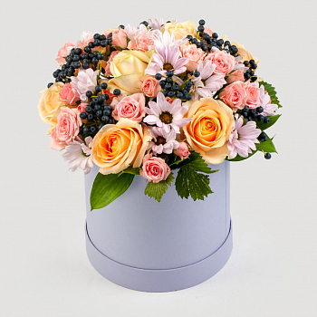 Букет в коробке Лунная ночь Букет в коробке Лунная ночь