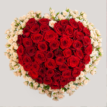 Букет из 101 розы Необыкновенное чудо
