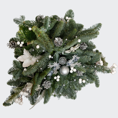 Композиция в вазе Вечерний иней