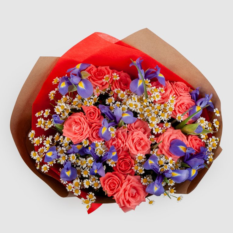 Букет Ласковая заря