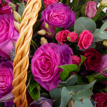 Букет в корзине Райское место