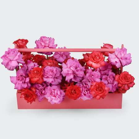 Композиция в кашпо Шарм и грация