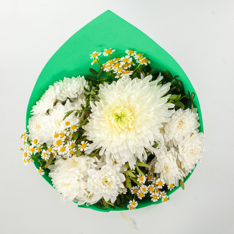 Букет Белый бархат (мини)