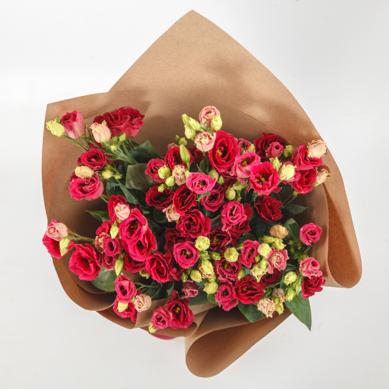 Букет из эустомы Мираж (мини)