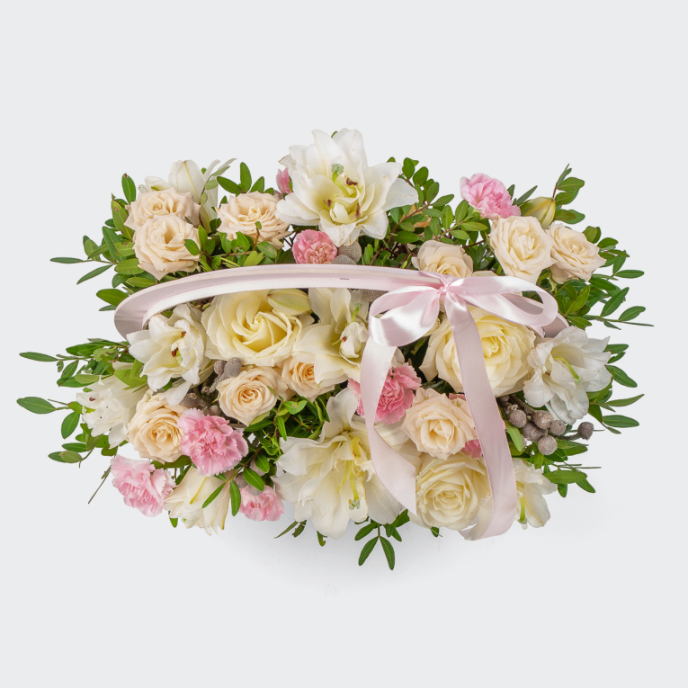 Букет в корзине Тихое сновидение