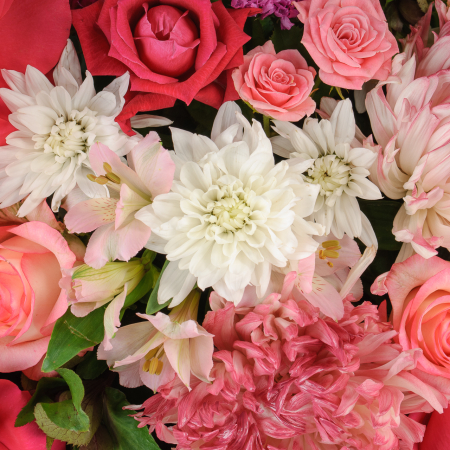 Букет в корзине Розовая герцогиня