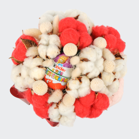 Цветы в коробке Теплота чувств