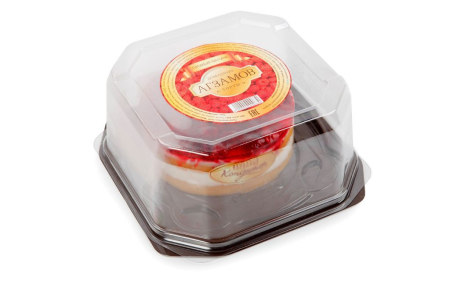 Торт «Пломбир-клубника» (Агзамов Р.Л.), 600 г