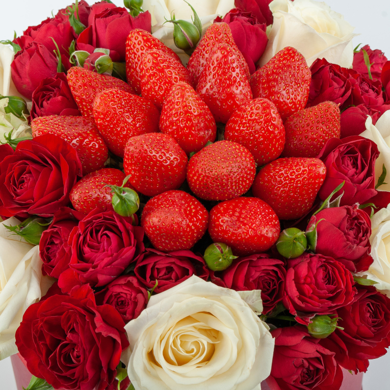 Композиция Летнее удовольствие со сливками