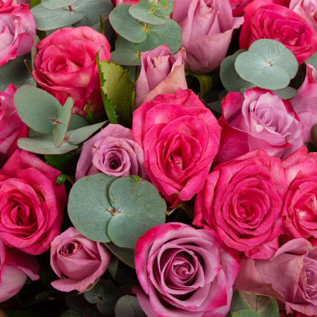 Букет из 45 роз Полуденное чувство